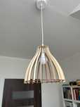 2 sztuki. Zyrandole drewniane lampa sufitowa