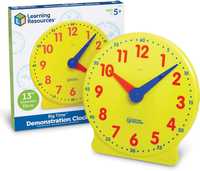 Learning Resources LER2094 Big Time Duży Zegar do Nauki 33 cm