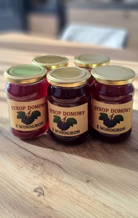 Sok winogronowy, syrop winogronowy, sok z winogrona