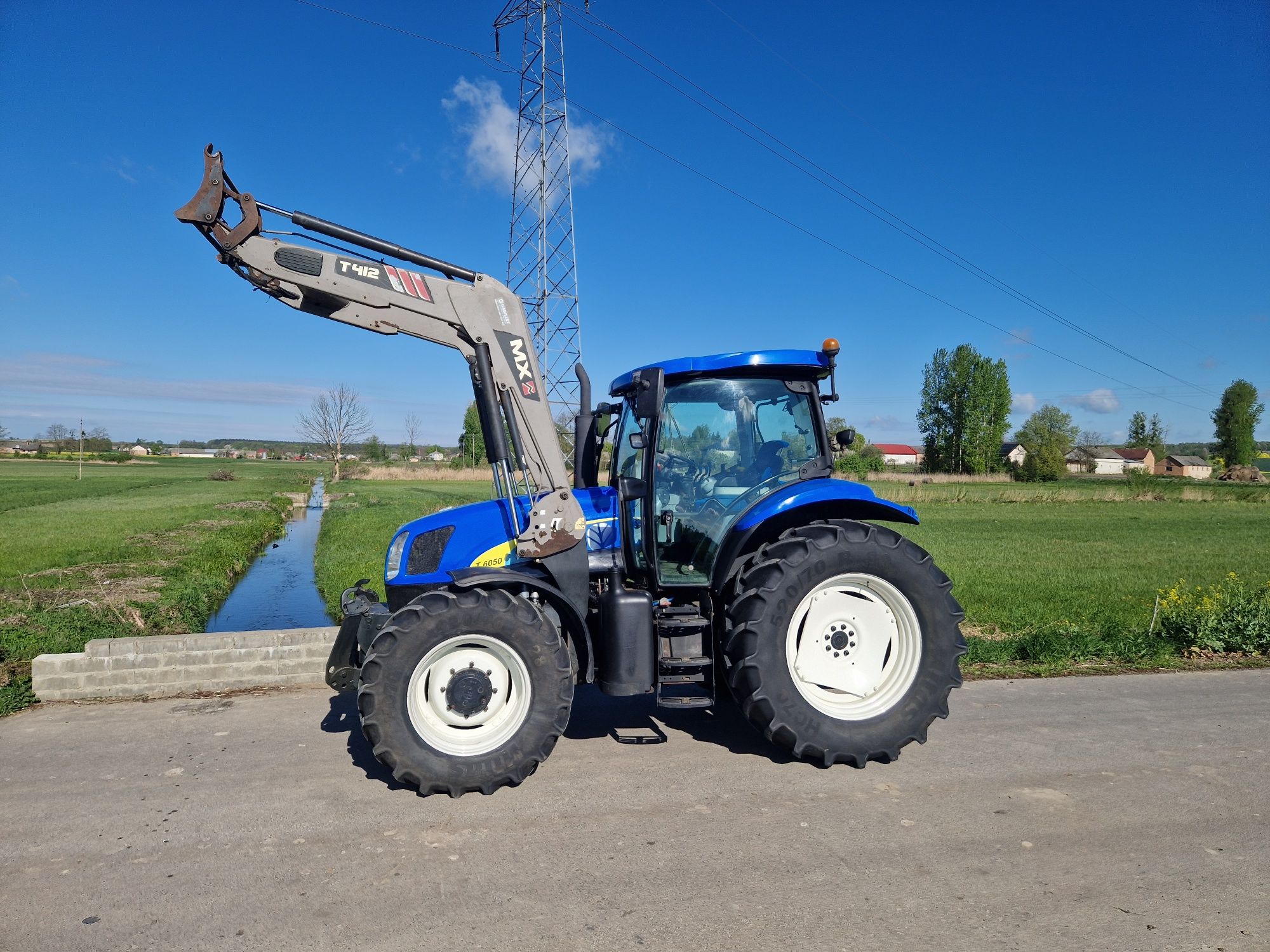 New Holland T6050 TUZ+ŁADOWACZ (6910.6920.tsa.t6 6480