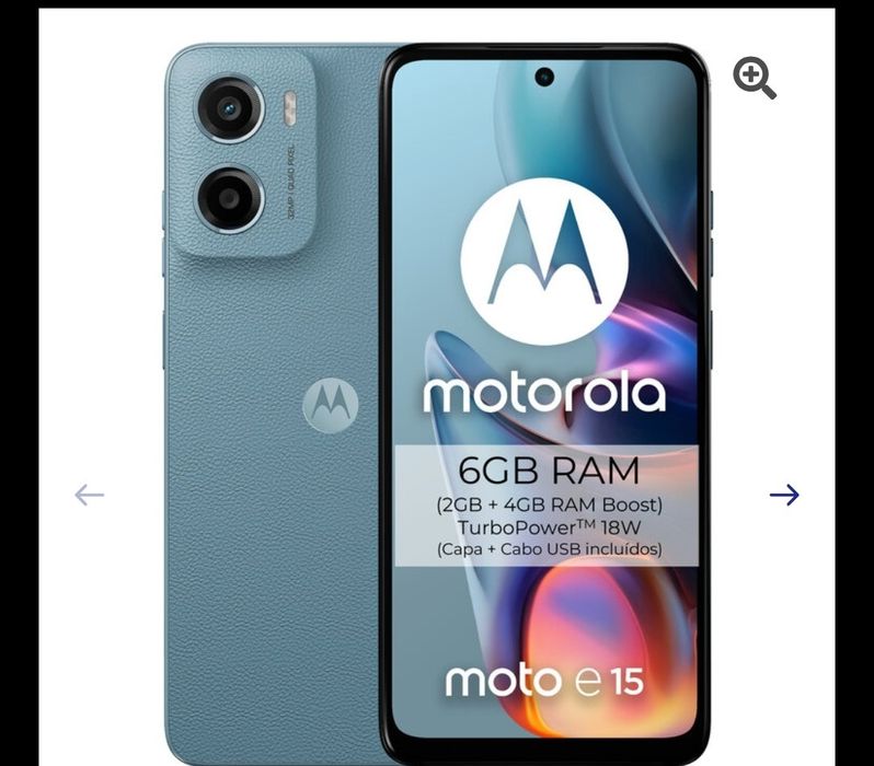 Motorola e15 novo
