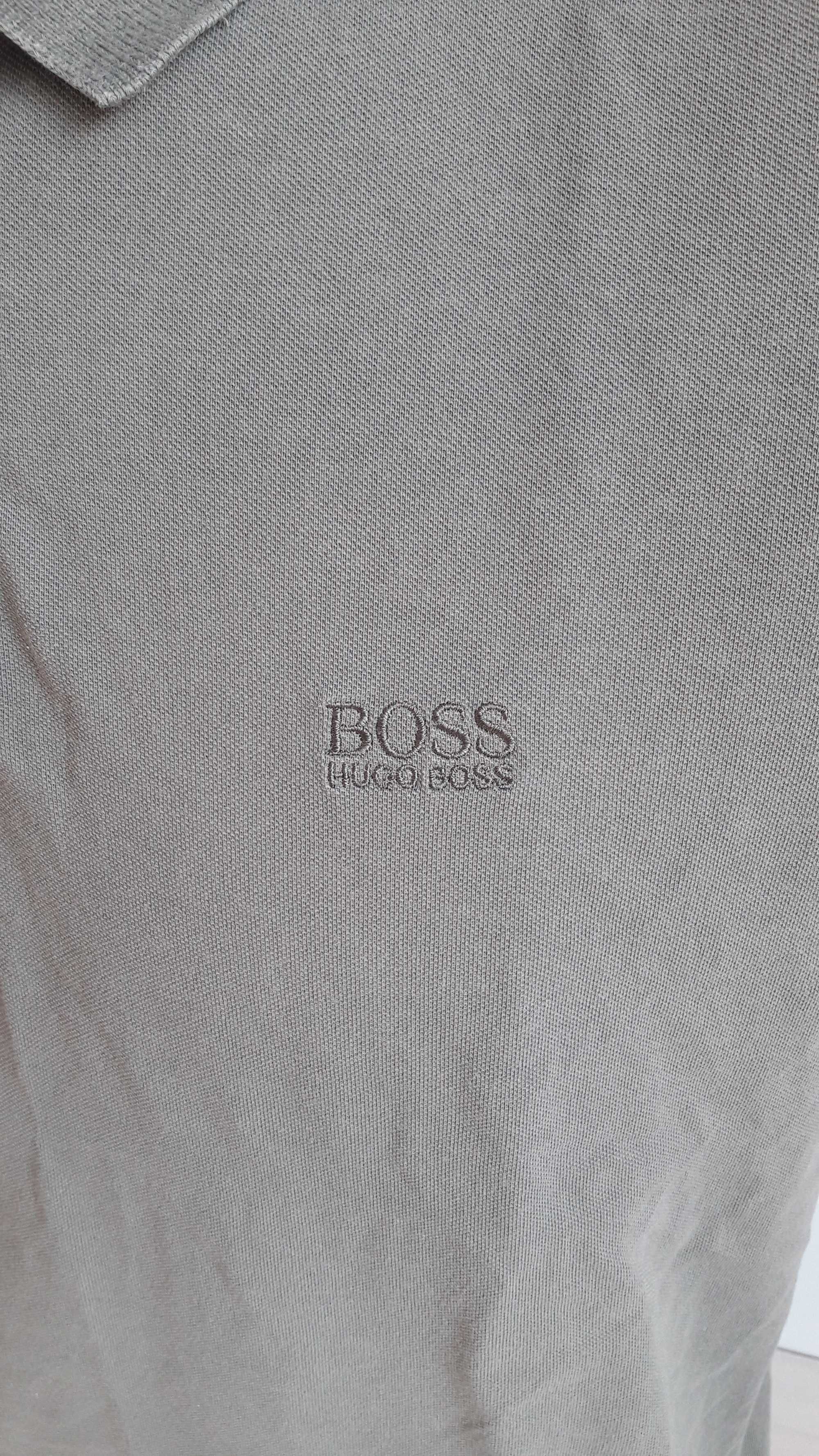 Koszulka polo Hugo Boss zielona