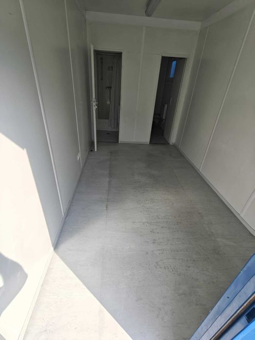 Kontener biurowo sanitarny 20 stopowy, WC, PRYSZNIC, Transport HDS