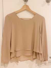 Blusa Bege Zara