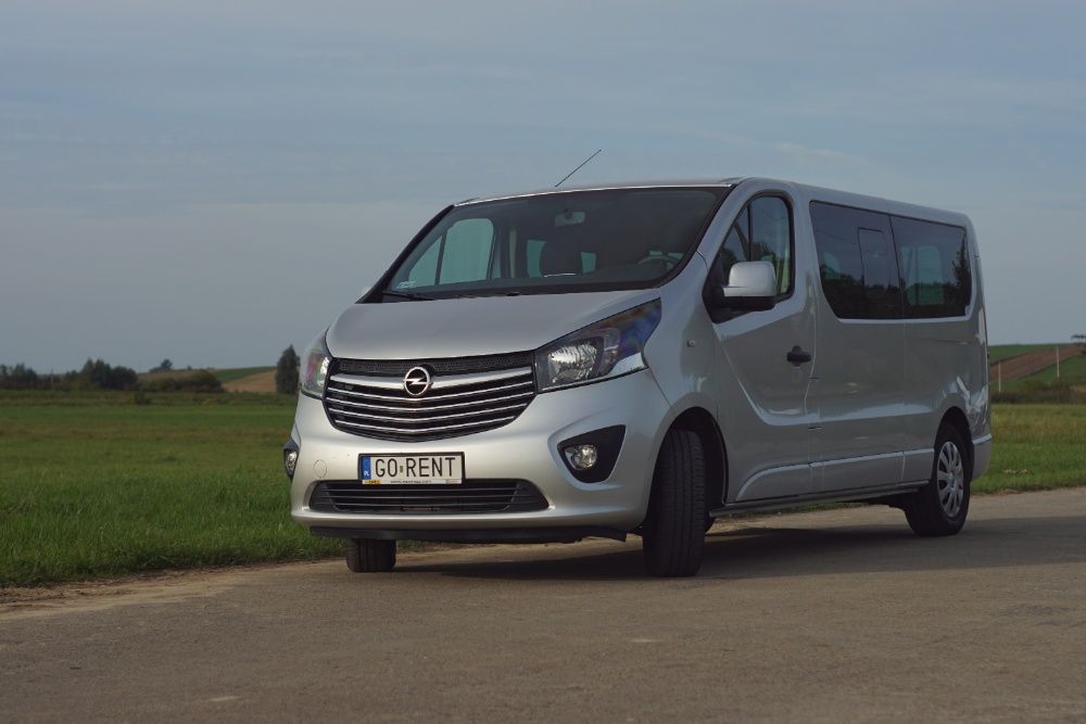 Wynajem busa 9-osobowego Opel Vivaro!! Wolna majówka!!