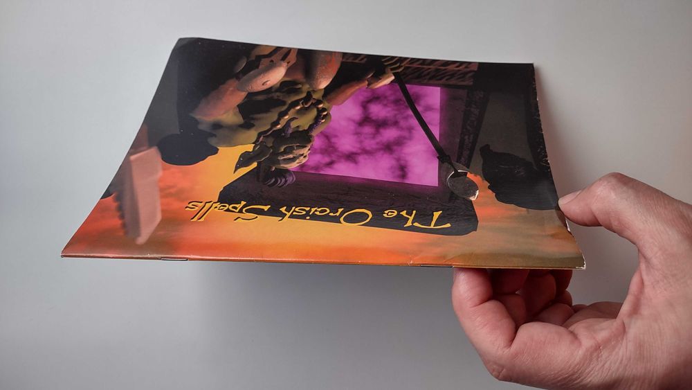 Warcraft II The Orcish/human spells PC sama instrukcja po angielsku