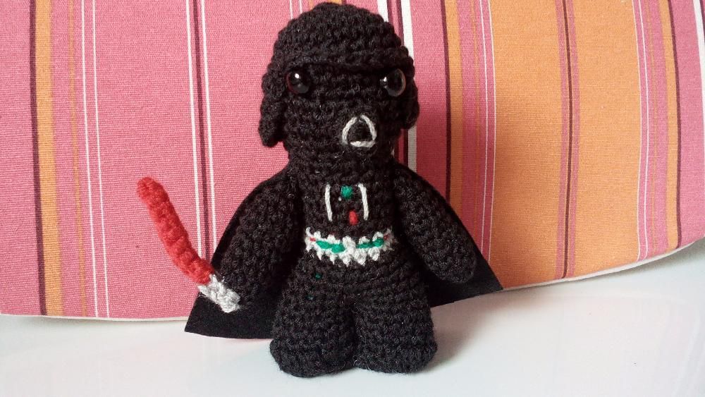 Darth Vader e outros Amigurumi Star Wars (Bonecos em Crochet)