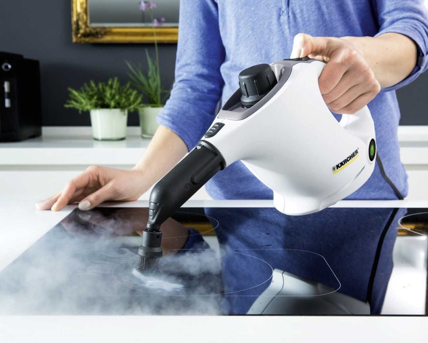 NOWY Czyścik Parowy Karcher SC 1 1200W Gotowość 3 Min 20M2 BEZ CHEMII