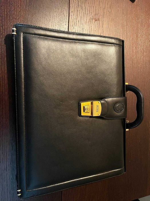 Сумка- портфель Petek натуральна шкіра