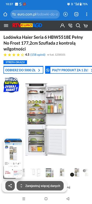 Sprzedam lodówkę