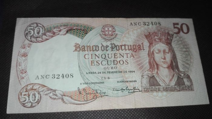 Vendo Notas Portuguesas de Escudo