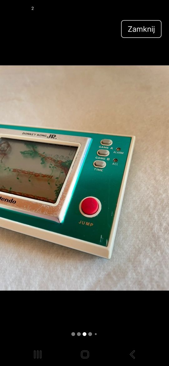 Nintendo Game & Watch WIDE SCREEN donkey kong jr.
