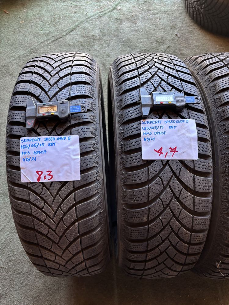 4x 185/65R15 88T SEMPERIT SPEED-GRIP 5 opona zimowa M+S 3PMSF