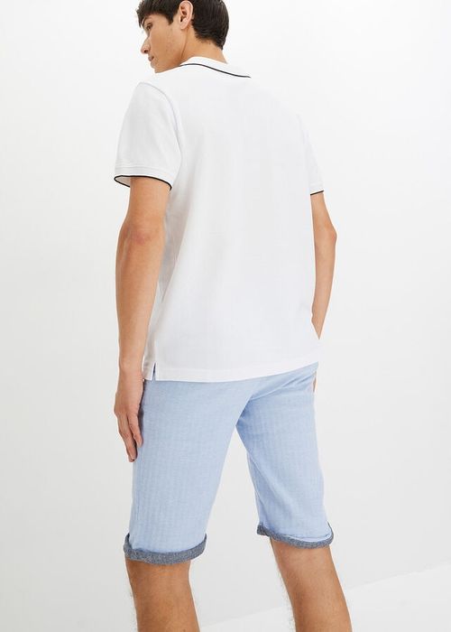 B.P.C koszulka męska polo biała 3XL.