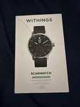 NOWY ZAPLOMBOWANY!!Smartwatch Withings ScanWatch 42 mm czarny