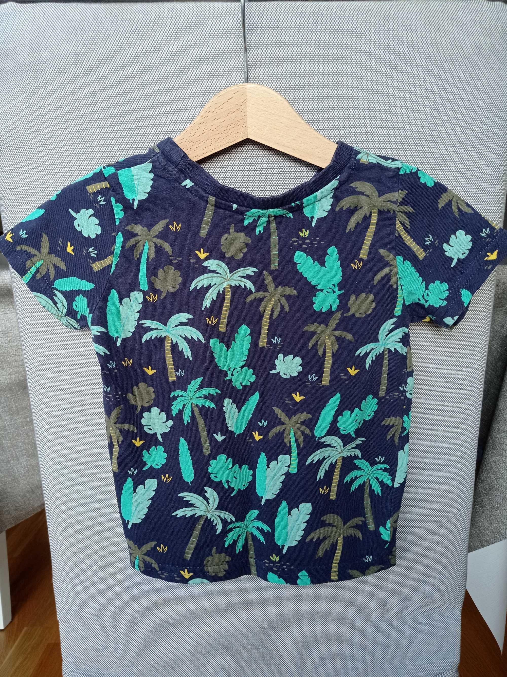 Primark t-shirt palmy 80 86