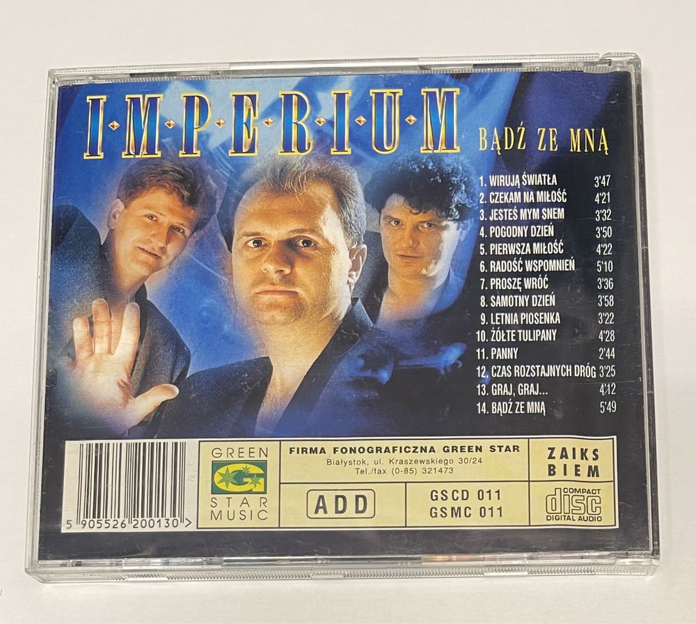 Imperium Bądź ze mną cd Disco Polo