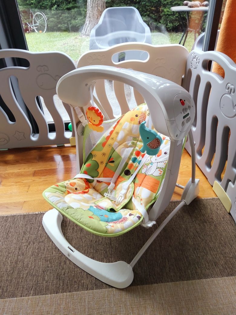 Cadeira baloiço da fisher price