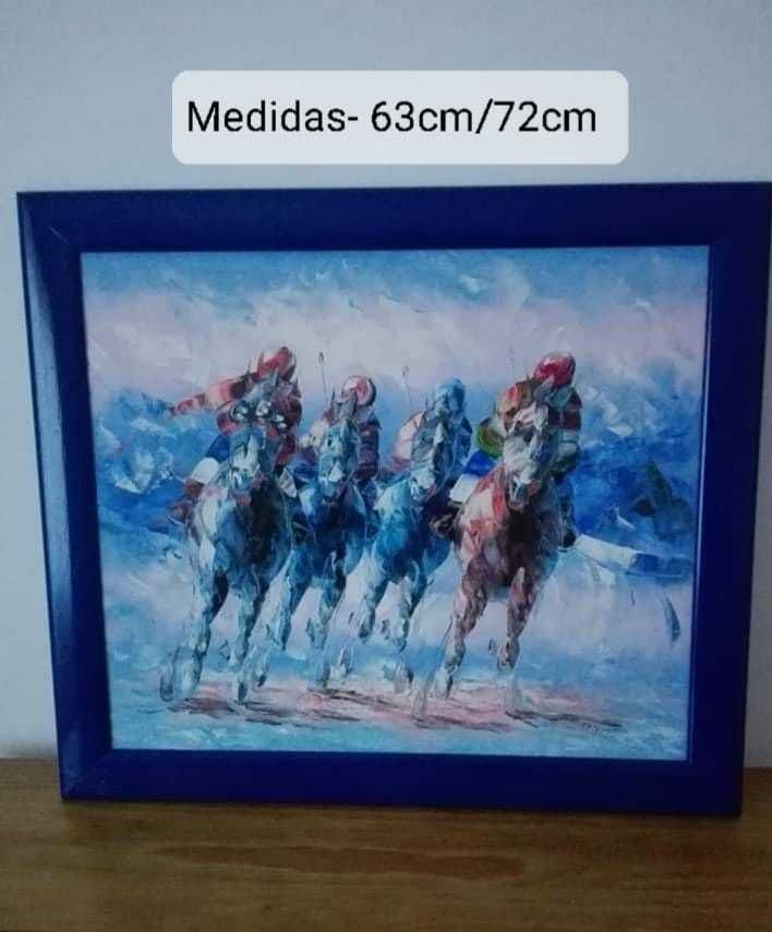 Pintura em Tela Emoldurada