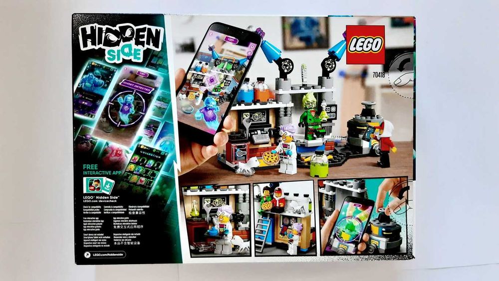 Lego Hidden Side 70418 J.B.'s Ghost Lab selado