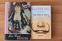 dwie książki Salvador Dali + Renoir