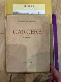 livro Alfredo de Azevedo - Cárcere - poesias