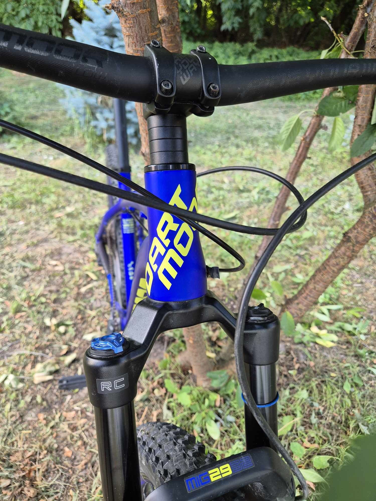 Rower MTB Dartmoor Sparrow Mullet Space Blue Lemon