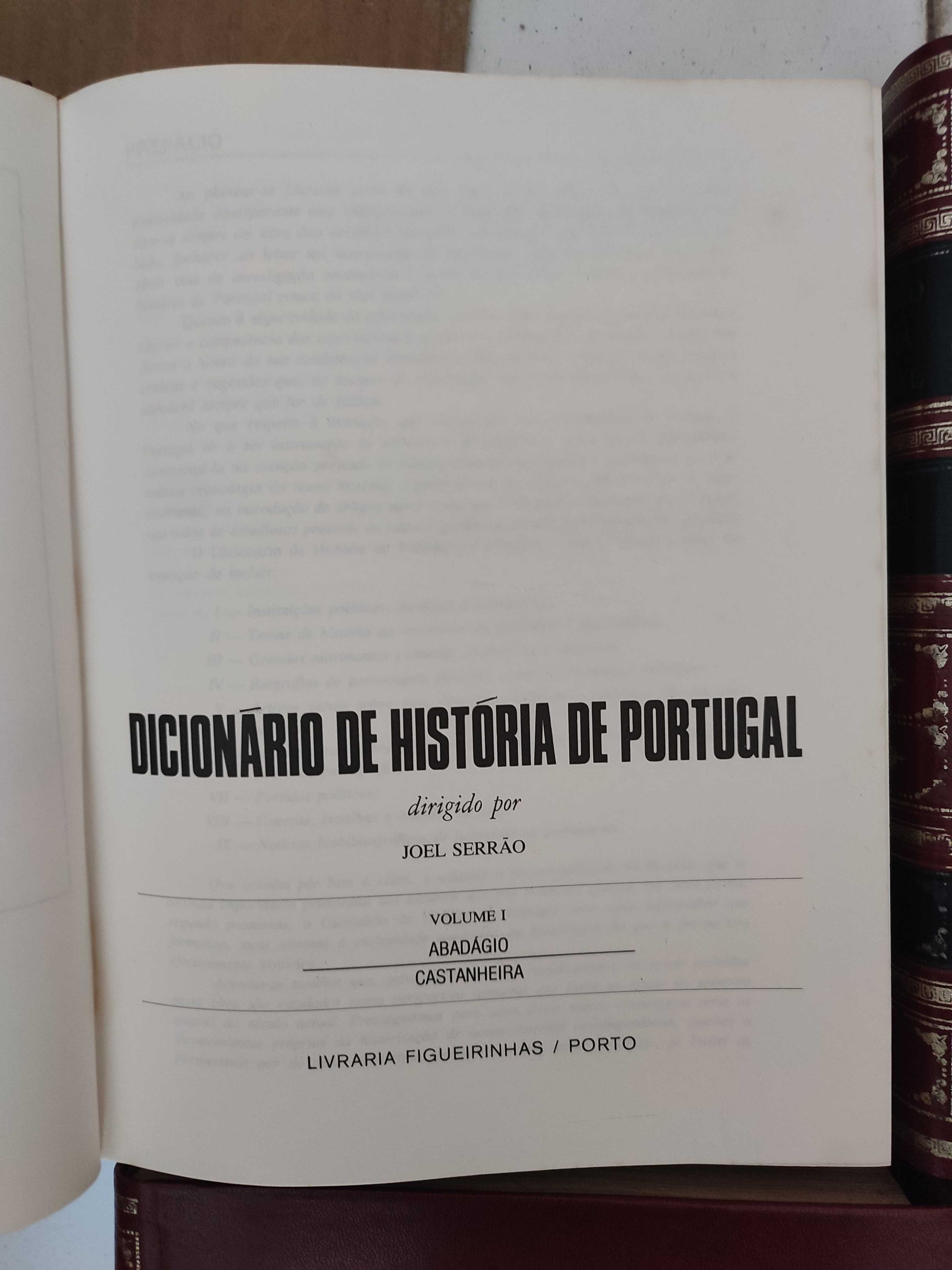 Dicionário da História de Portugal Dirigido por Joel Serrão - 6 Vol