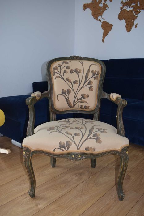 Fotel w stylu Ludwik Filip