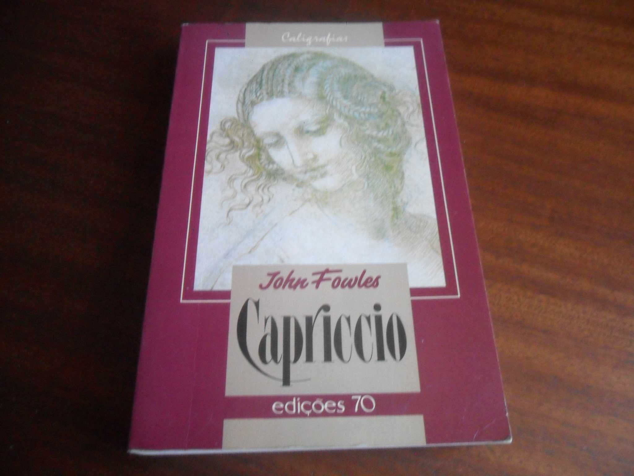 "Capriccio" de John Fowles - 1ª Edição de 1988