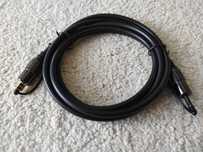 Cyfrowy optyczny kabel Toslink do Mini Toslink Audio 24 karat