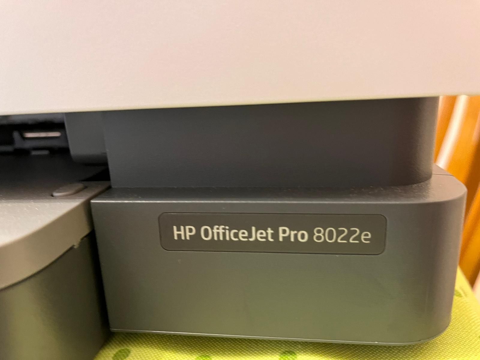 Impressora HP Office Jet Pro 8022e