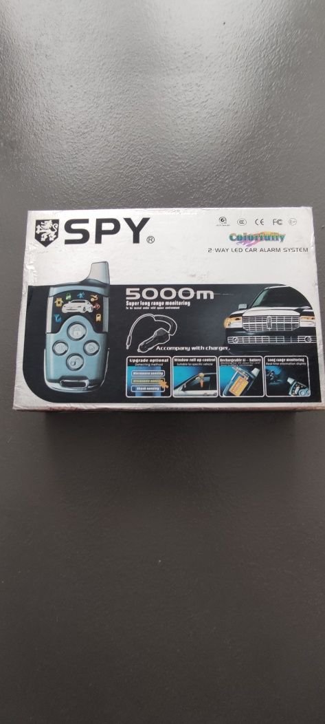 Alarme Auto Automóvel SPY com Beeper