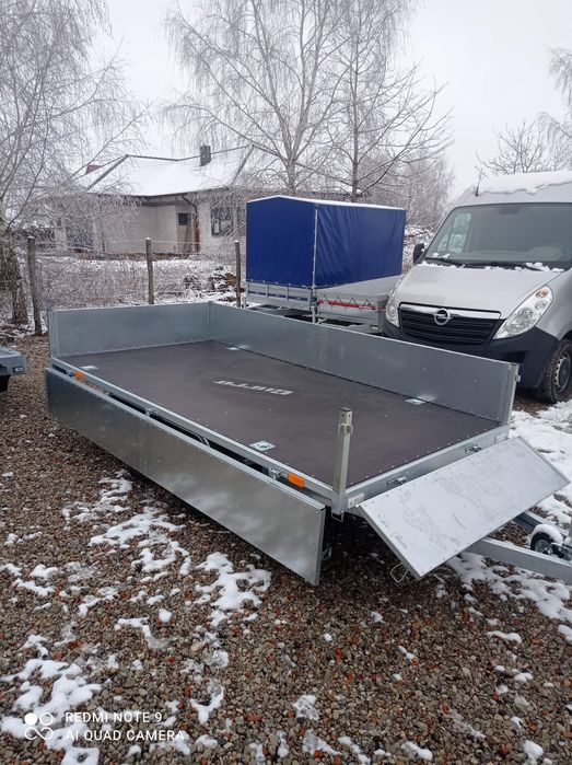 Wypożyczalnia, wynajem przyczepa, przyczepka, laweta, bus