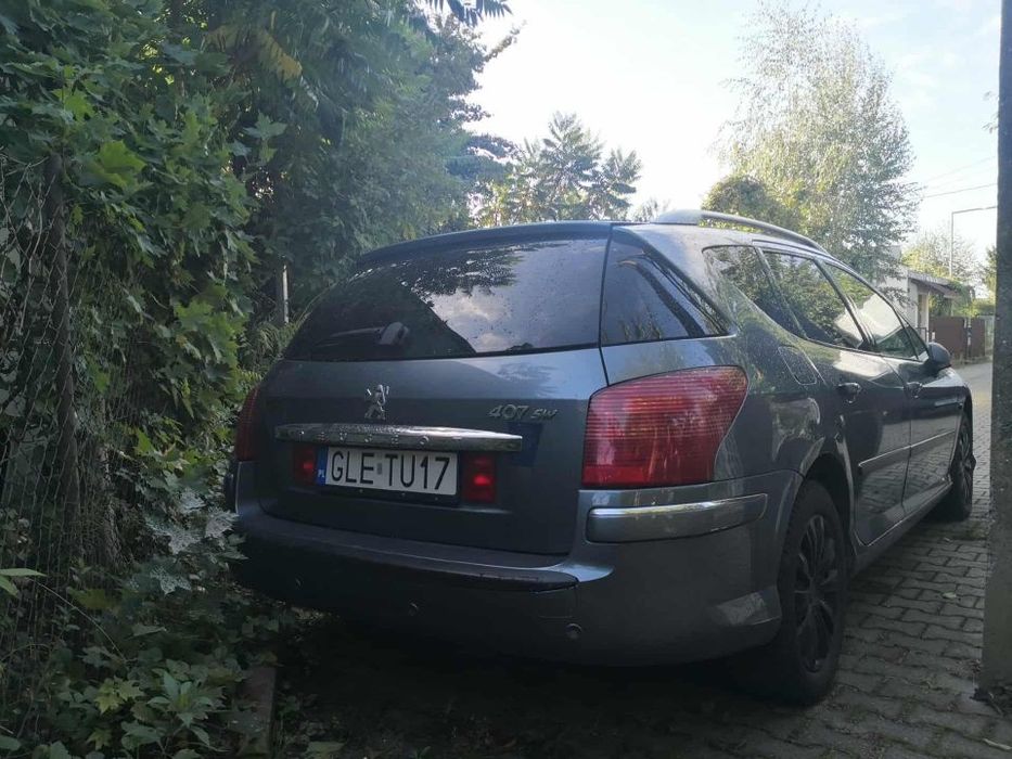Peugeot 407 sw 2005 2.0d, automat, nowy Przegląd