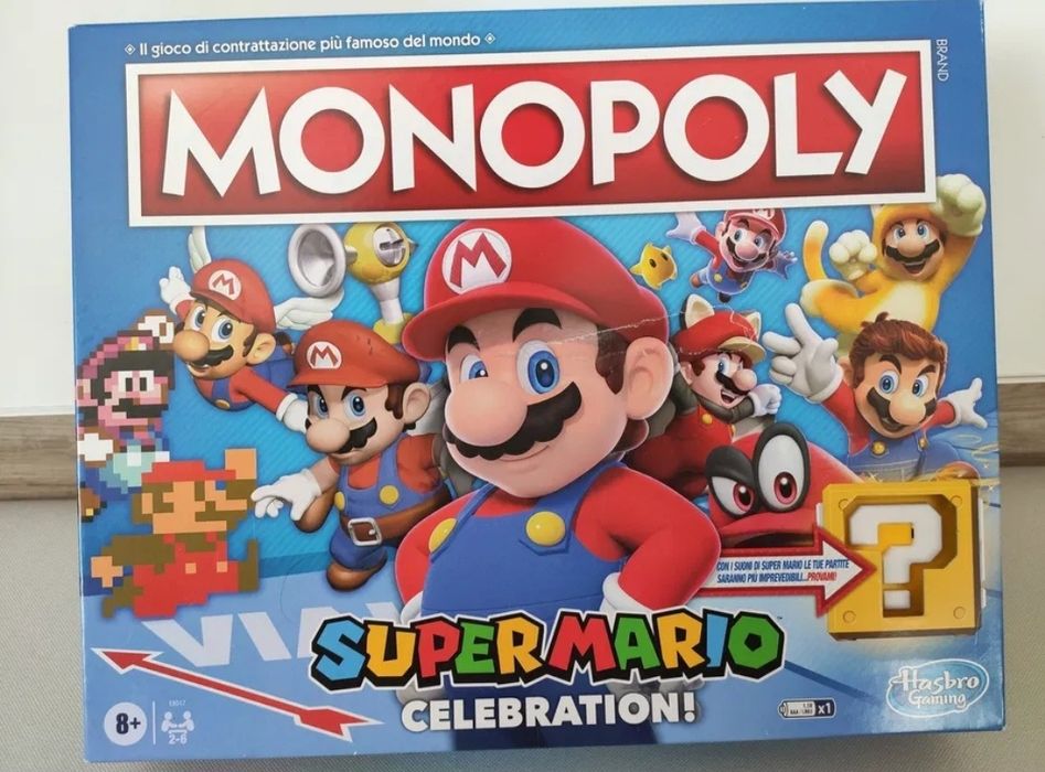 Gra Monopoly Super Mario Celebration Hasbro Gaming E9517 monopol