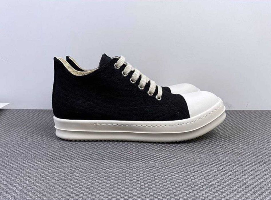 (БЕЗ ПЕРЕДОПЛАТИ)Rick Owens Ramones Black White Рік овенс рамонес