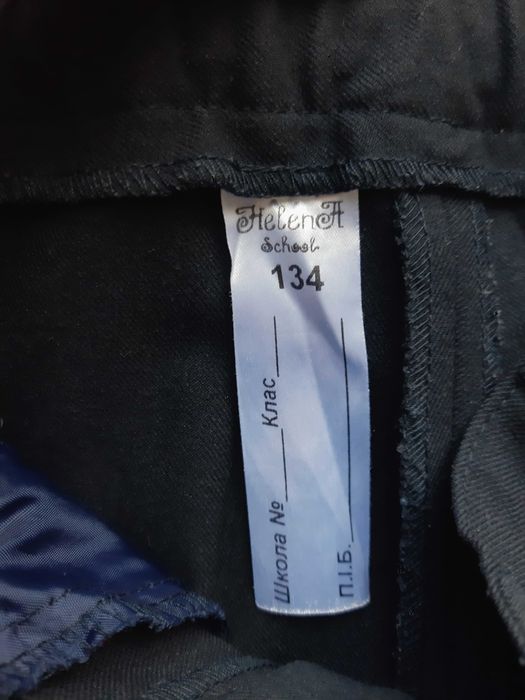 Шкільні штани брюки Helena р.134 школьные штаны