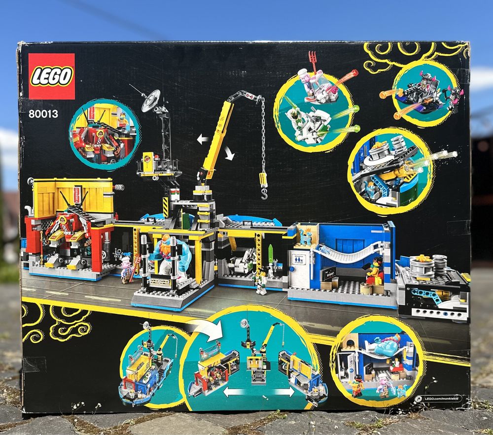 Lego monkie kid 80013 лего таємна штаб квартира команди Манкі кід