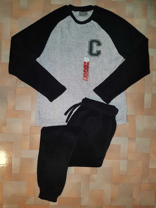 Мега теплый пушистый комплект, пижама меховушка, плюш Primark М р-р