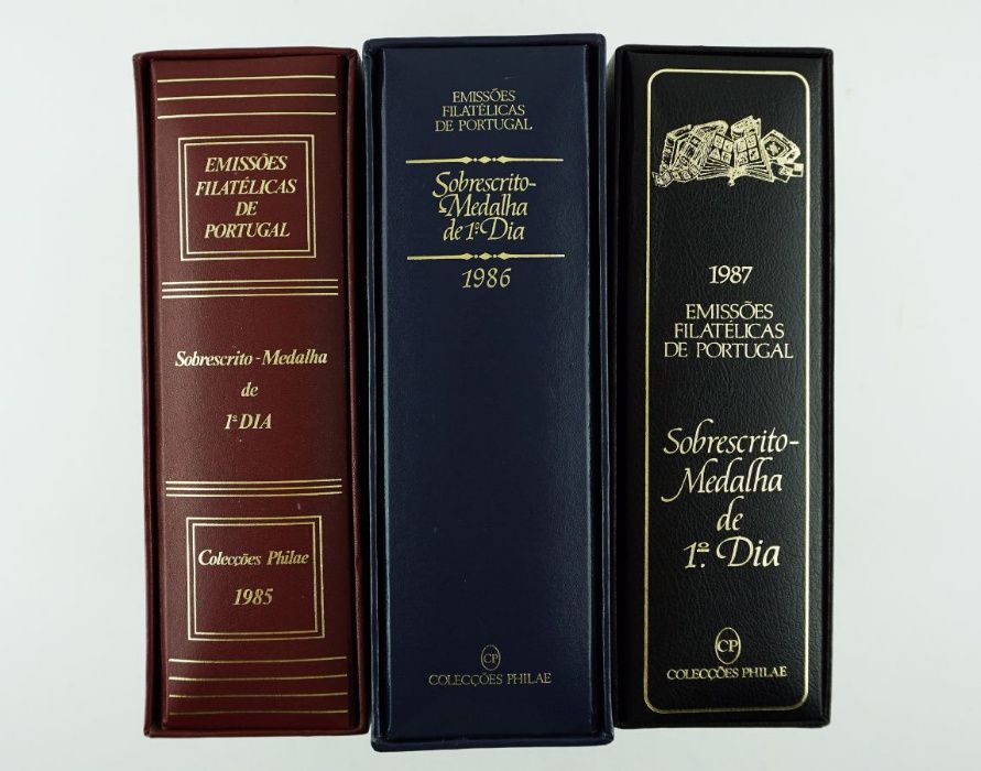 Colecção de Subscritos Medalha 1º dia 1985
