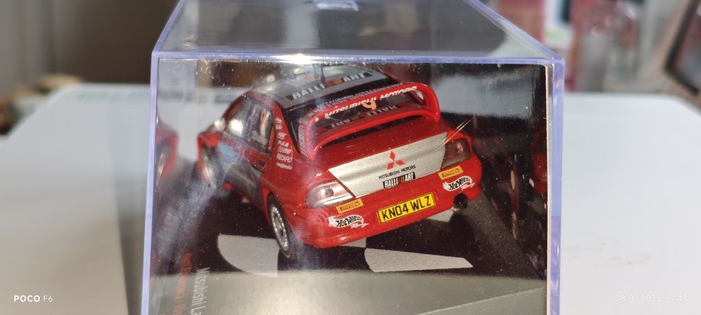 Mitsubishi Lancer WRC05 Rovanpera/Pietilainen Szwecja'05 1:43 Deagosti