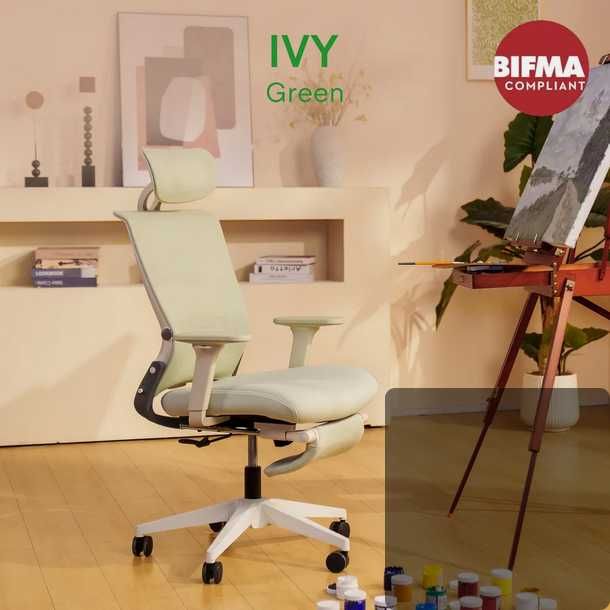 Ergonomiczne krzesło biurowe, składane