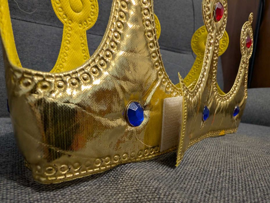 Strój króla Kacpra 122 jasełka korona