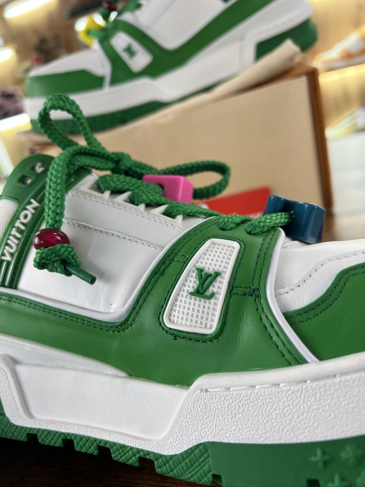 Кросівки Снікерси Louis Vuitton LV Maxi Green Sneakers