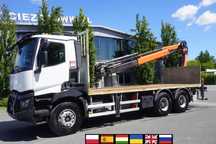Renault C380 Comfort 6x4 / HDS Atlas 6,1 t / zasięg 12,3 m  _234175_