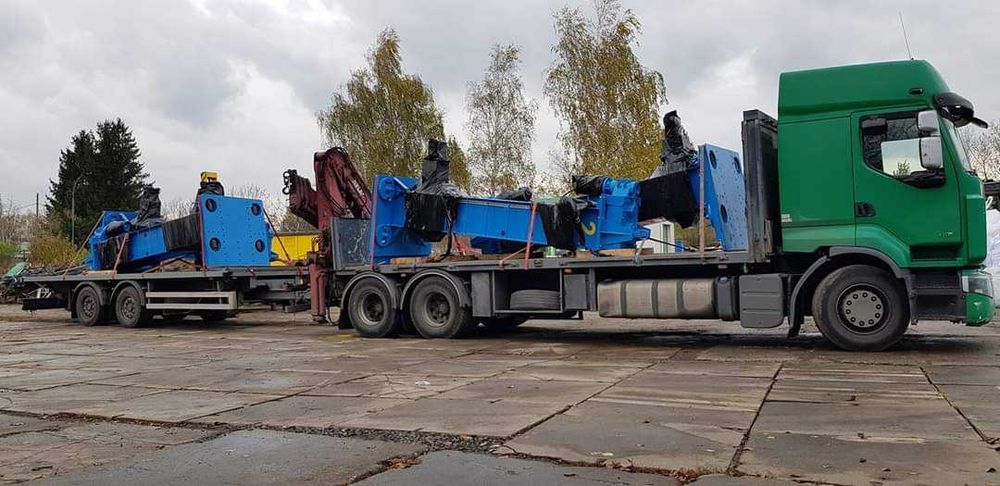 Usługi HDS transport montaż kontenery maszyny Sosnowiec Katowice Śląsk