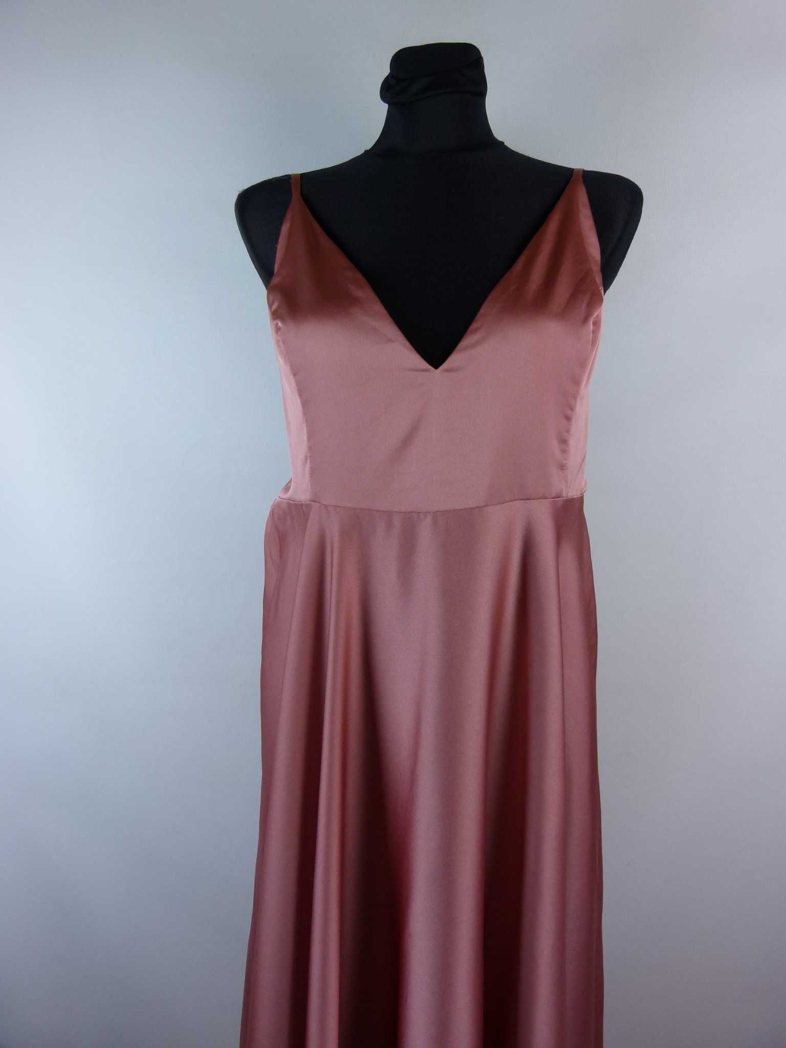 Asos satynowa sukienka maxi 18 / 46