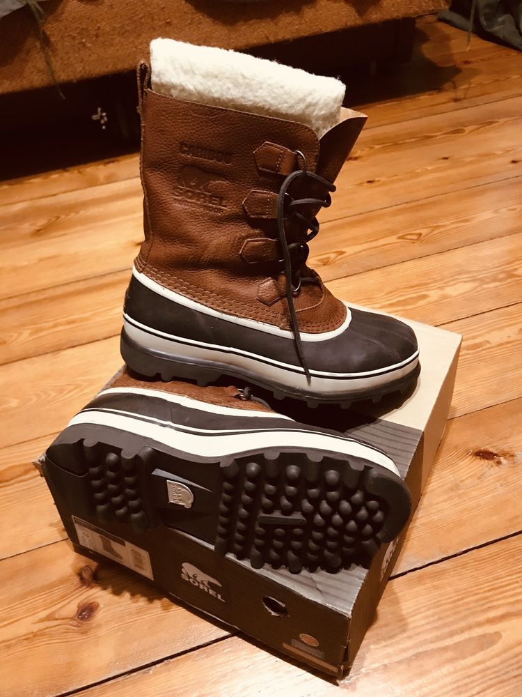 SOREL Caribou wool 44 sniegowce buty zimowe myśliwskie Canada