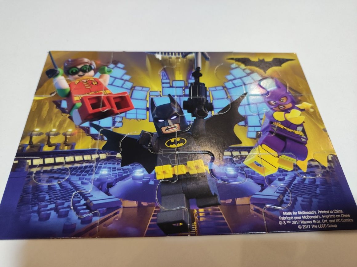 Puzzle Lego Batman w metalowym pudełku